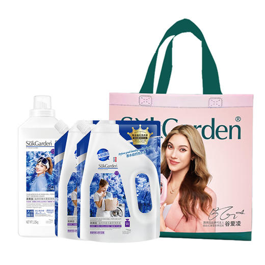 蔬果园洗护清洁3件套2.05kg （礼袋图案随机） 商品图0