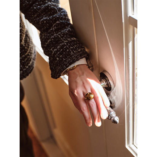 【活动商品，不退不换】可可推荐 耳环合集 D家流苏耳环|猪鼻链耳环|双C流苏耳环|复古金蛋戒指 精致优雅 复古工艺 商品图1