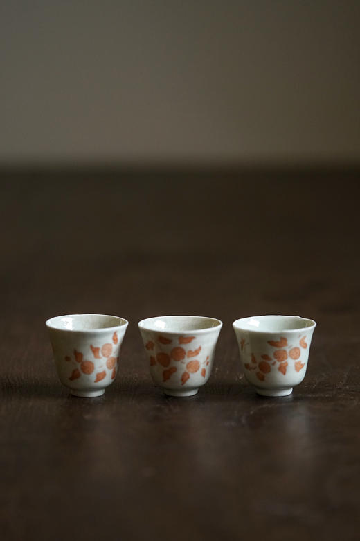 山本亮平28赤绘筒茶坏 商品图0