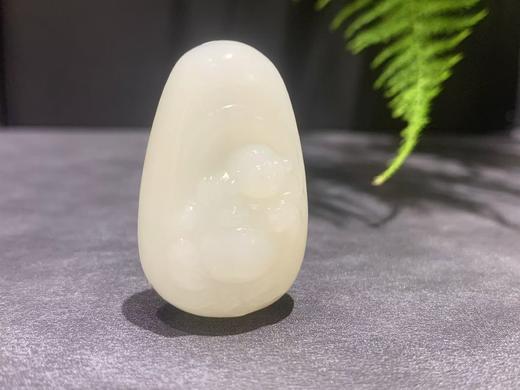 【御珠宫坊】羊脂白玉佛挂件 商品图2