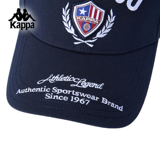 Kappa卡帕背靠背运动棒球帽男女2025新款鸭舌帽户外复古刺绣帽子K0FW8MB06 商品图3