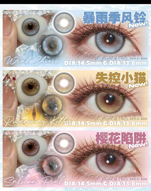 AnnieOne半年抛39/一副59/两副79/三副138/六副198/十副,最高度数800 商品图5