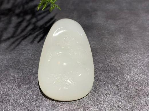 【御珠宫坊】羊脂白玉佛挂件 商品图1