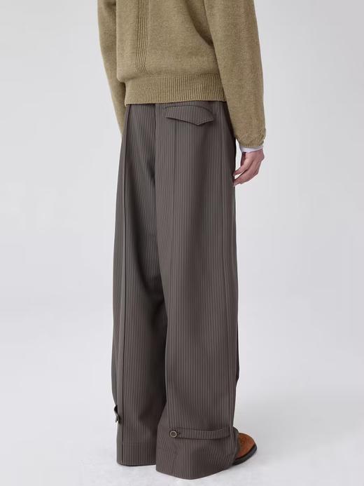 Simple Project/K24162/双腰带剑道西裤 商品图2