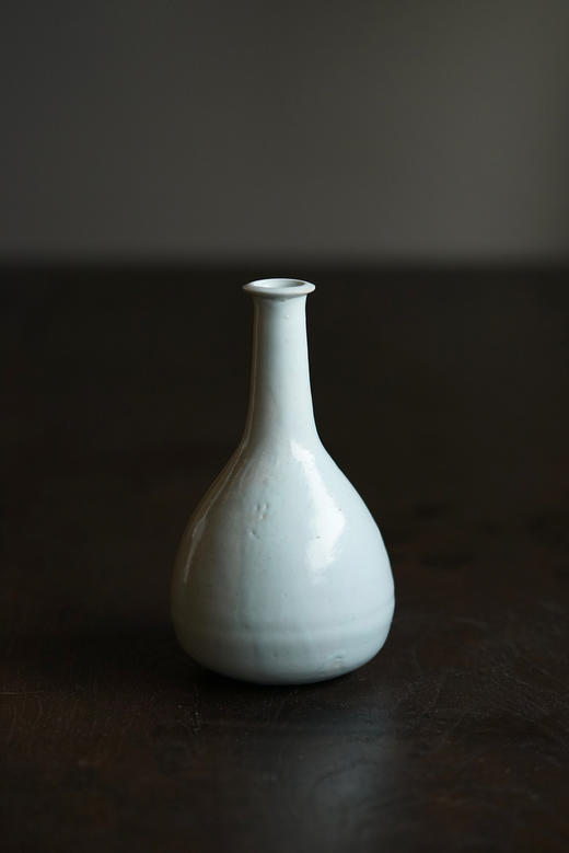 山本亮平65白瓷花入 商品图0