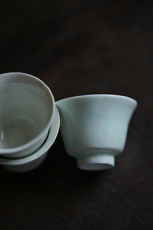 山本亮平19白瓷筒茶坏 小 商品图2