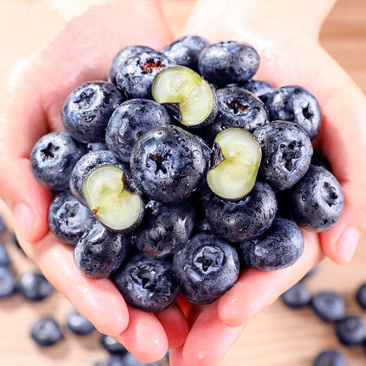 【分仓直发包邮】云南花香蓝莓2盒大果（125g/盒）  商品图4