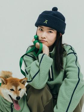 【品牌直发】ACMEITEM爱棵米 户外情侣秋冬摇粒绒帽保暖加厚休闲瓜皮帽子男女GAF3540408G