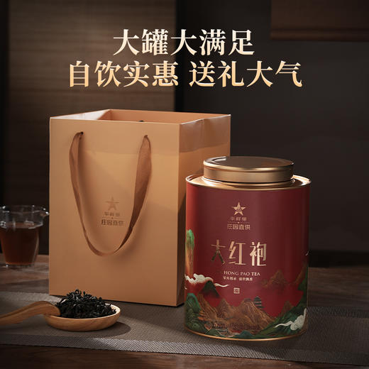 华祥苑-大圆罐武夷山大红袍256g岩茶乌龙茶大罐装 商品图6