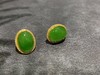 【御珠宫坊】金镶碧玉耳钉 商品缩略图2
