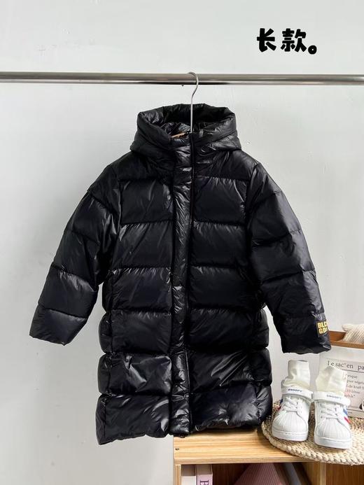 儿童长款黑金羽绒服 3倍蓬感 黑科技蓄热羽绒服 商品图10