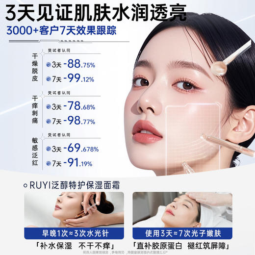 儒意泛醇特护保湿面霜50g b5高保湿面霜修复敏感肌屏障受损滋润补水锁水|儒意官方商城 商品图1