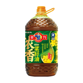 多力 小榨浓香菜籽油 5L