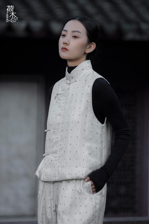 荷木HEMU丨宋·夹棉马甲 商品图2
