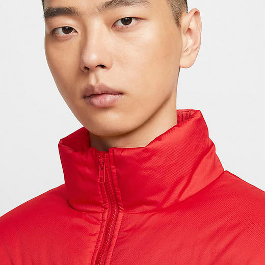 【库存有限 无货将做退款】耐克男羽绒服红色24冬保暖夹克Therma-FIT面包服加绒FZ5029-657 商品图2