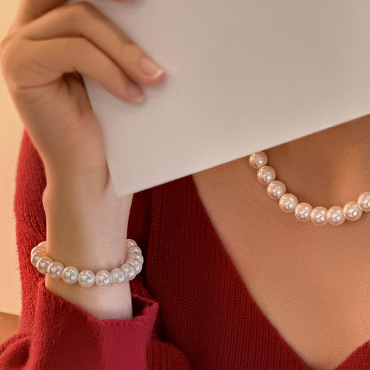 【圣诞系列】BAOFANDI宝梵迪施华洛世奇奶油珍珠套装 商品图1