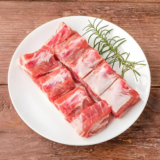 有机黑猪肋排----【有机黑猪肉家庭组合装3斤】 商品图0