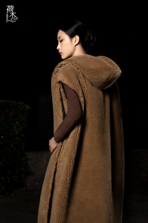 荷木HEMU丨暖茧·长马甲 商品图3