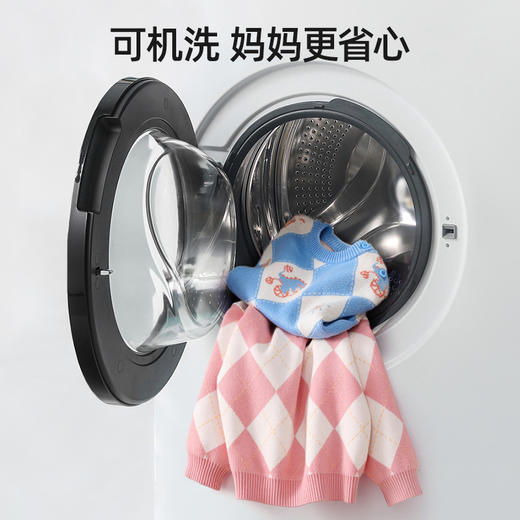 贝肽斯男童女童毛衣针织衫2024新款儿童秋冬季上衣宝宝纯棉毛衣 商品图4