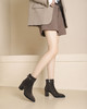 westory2024年秋冬新款优雅风中高跟百搭短靴切尔西S24DS84721 商品缩略图2
