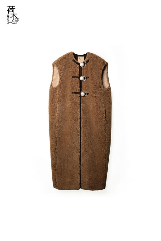 荷木HEMU丨暖茧·长马甲 商品图4