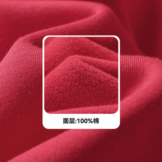 秋冬款加绒加厚半高领圆领长袖t恤纯色卫衣男式休闲上衣打底 商品图6