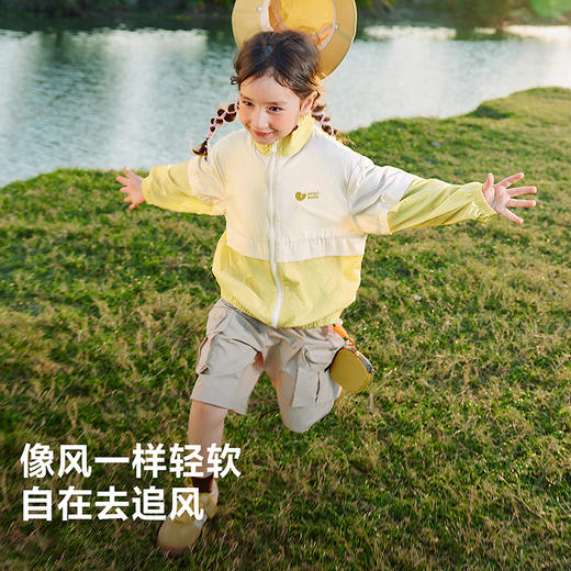 【小软皮】迷你巴拉男女童防水轻薄外套春季新款宝宝亲肤上衣 商品图3