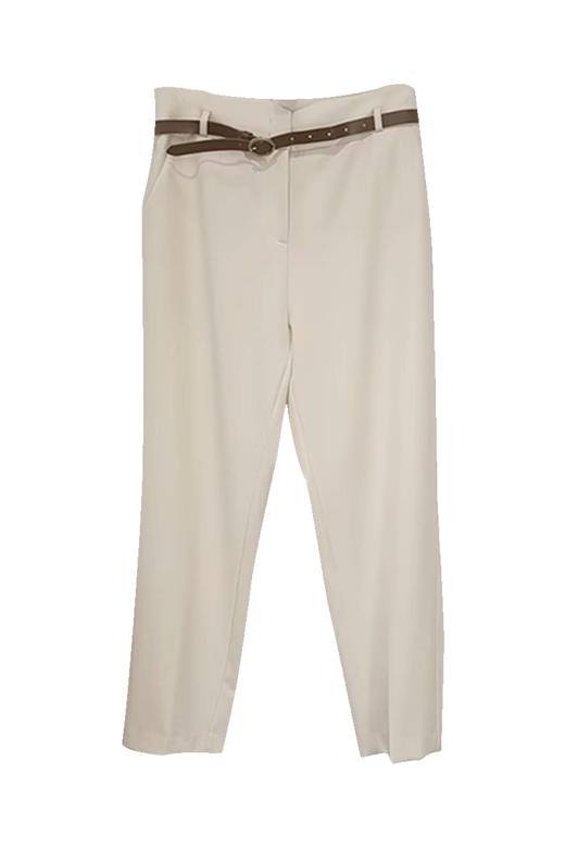 VIVIAN LIU薇薇安刘TR2325009春女装新款斜插兜高腰直筒休闲长裤 商品图5