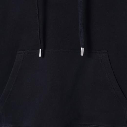 秋冬季新款时尚个性美式街头拼接抽绳连帽卫衣情侣百搭休闲上衣 商品图3