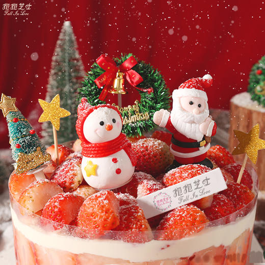 欢乐圣诞草莓蛋糕 | 草莓尖尖当然要送给您的心尖尖~~ 商品图5