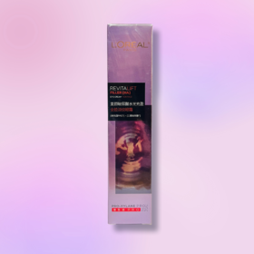 欧莱雅-复颜玻尿酸水光充盈全脸淡纹眼霜  紫熨斗30ml