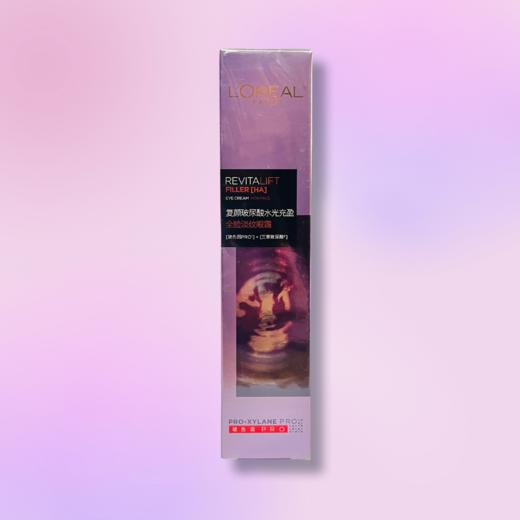 欧莱雅-复颜玻尿酸水光充盈全脸淡纹眼霜  紫熨斗30ml 商品图0
