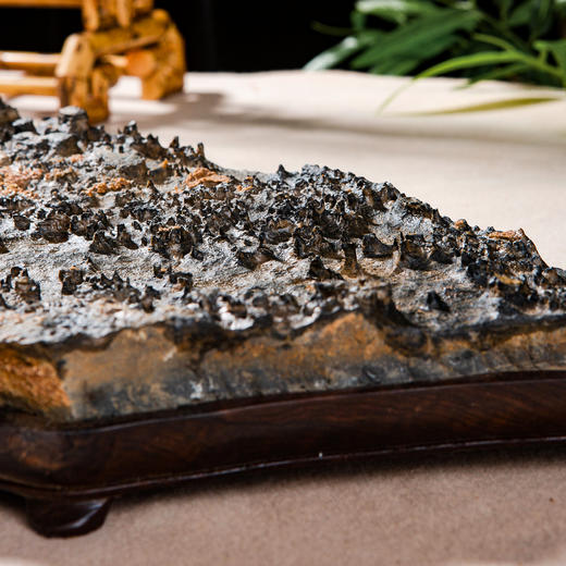 灵璧石楼兰景观文房赏石 商品图2