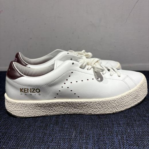 【特价商品不退不换】KENZO 运动鞋女  FC62SN030L50-01 WHITE.COW LEATHER【鞋底有膜，试穿小心】 商品图4