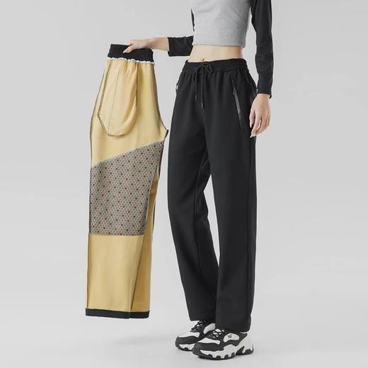 【黑金沸腾贴片+奥粒绒 防泼防污】情侣三防机能加绒加厚沸腾裤 （7775/7776） 商品图8