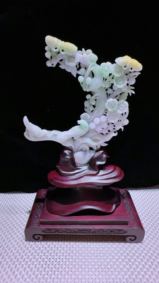 620690翡翠摆件【喜上眉梢】 商品图4