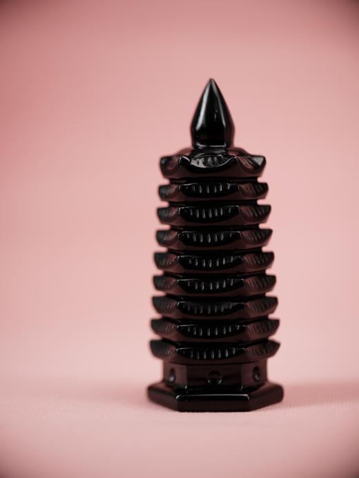 【黑曜石文昌塔 四绿文昌位】妙品 商品图0