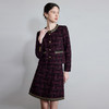 IWY/御姐范轻熟职场两件套装女秋冬新款纹理感镶边小香风套裙子CS2158 商品缩略图1
