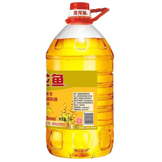 金龙鱼花生浓香型植物调和油  5L/壶 商品图1