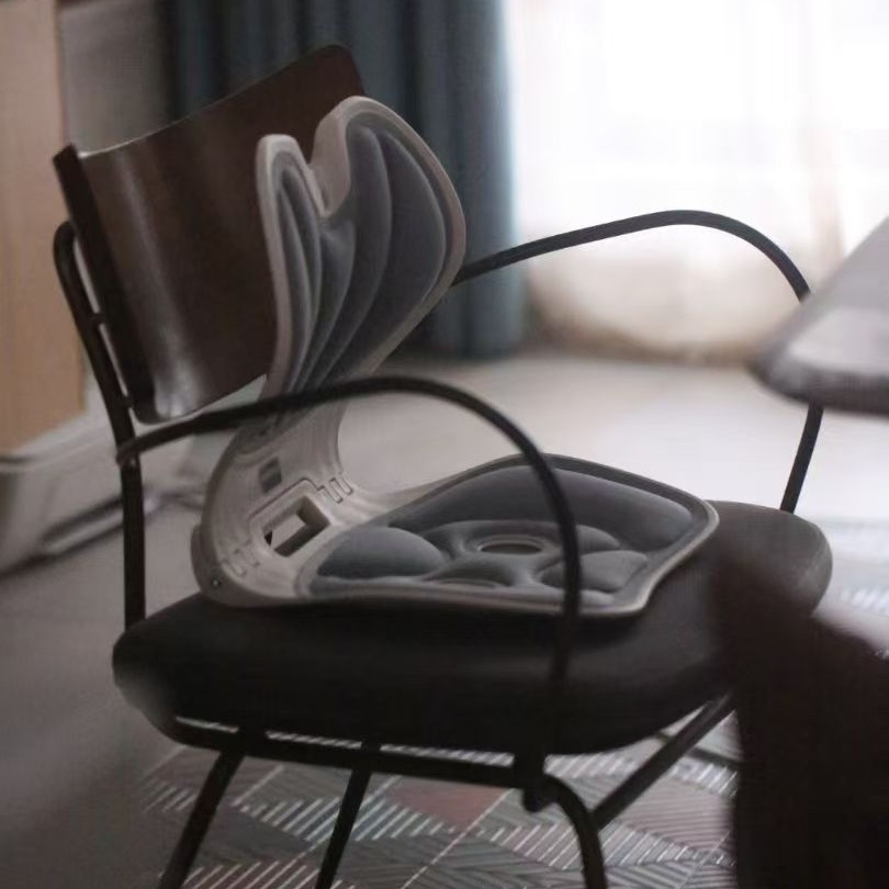 猫太推荐—专为久坐设计 昌峰人体工学-折叠护腰坐姿椅 护腰坐垫 腰靠 矫正坐姿 多场景适用