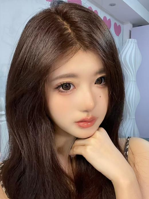 【半年抛大直径】LVYCON-酱心可可-14.5mm【半年抛0-1000度 含525/575】 商品图2