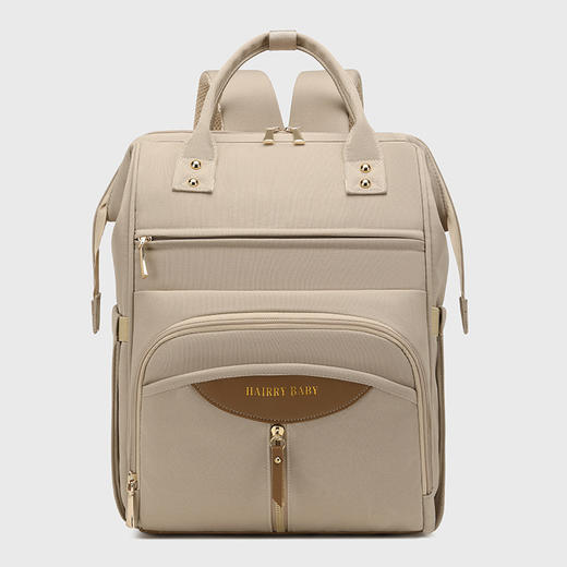 【鲸吞大容量，带娃轻出行】便携母婴包 大容量外出宝妈收纳包 独立奶仓多隔层双肩妈咪包-QQ 商品图5