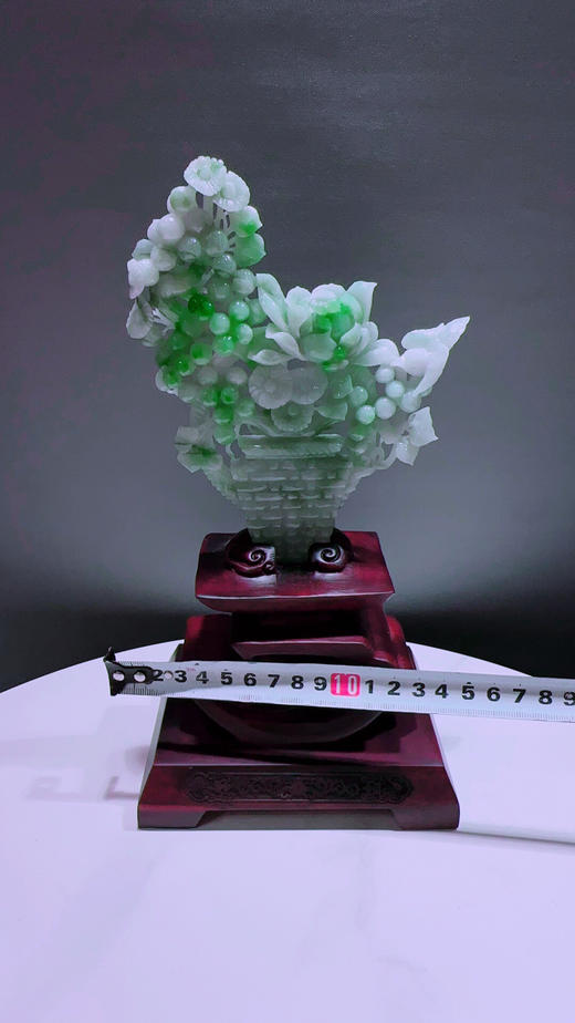 620698翡翠摆件【平安富贵】 商品图1