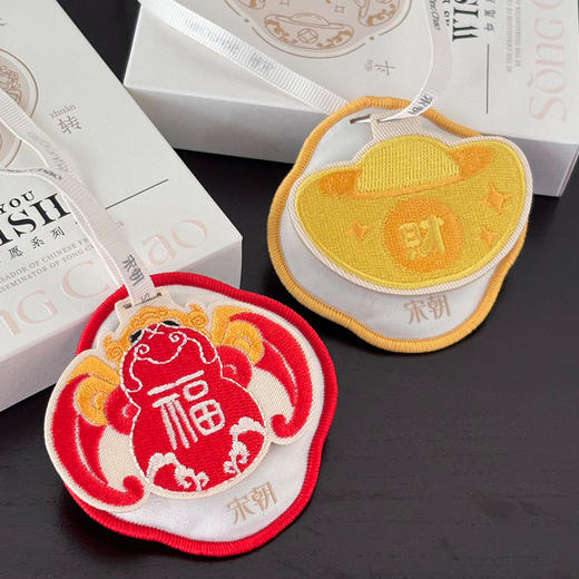 宋朝刺绣挂饰香包 招财纳福喜气洋洋 四时美景融于香气之中 商品图2