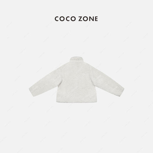 COCO ZONE秋冬气质名媛风小香风百搭立领毛呢外套23C19612 商品图1