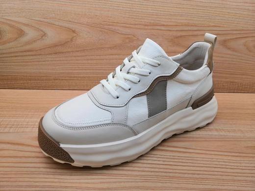 豪行舒适休闲男鞋12385105时尚厚底青年潮鞋 商品图1