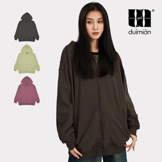 对面duimian秋季外套连帽卫衣 商品图0