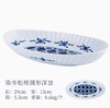 蓝凛堂染市松椭圆鱼盘（SOIYK9K） 商品缩略图0