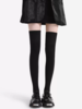 德绒素面膝下中筒女袜DV34807 商品缩略图1