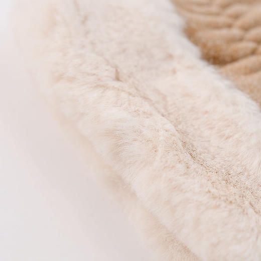 （2双装）女士毛口保暖手套冬季加绒加厚，触摸屏骑行舒适时尚自发热冬天手套MK-01 商品图3